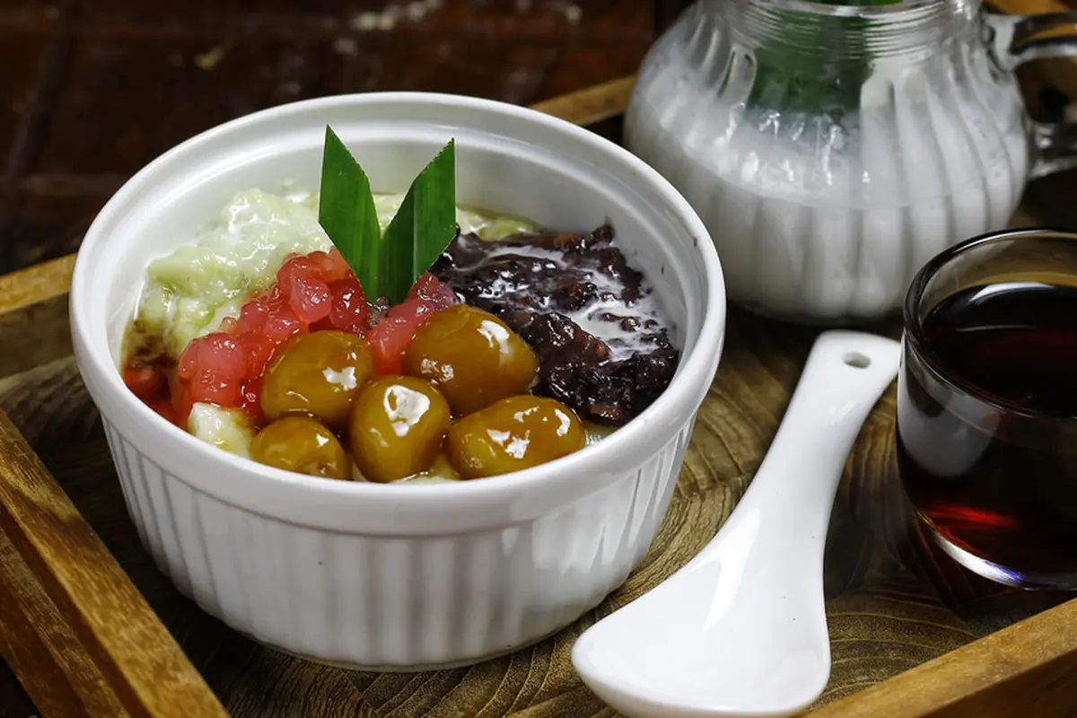 bubur sumsum lengkap