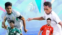 BRI Liga 1 - PSS Sleman Vs Malut United - Duel Antarlini (Bola.com/Adreanus Titus)