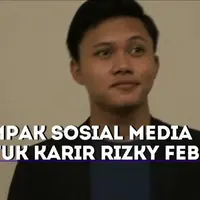 Seperti ini berbagai manfaat yang dirasakan oleh Rizky Febian dari sosial media.