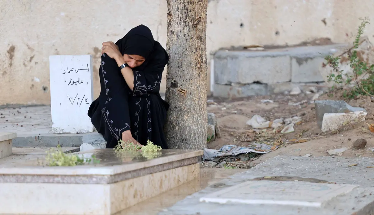 Perang berlangsung sejak 7 Oktober 2023 lalu. (Omar AL-QATTAA/AFP)