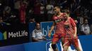 Tontowi Ahmad/Liliyana Natsir sukses menjadi satu-satunya wakil Indonesia yang akan tampil pada laga final. (Bola.com/Vitalis Yogi Trisna)