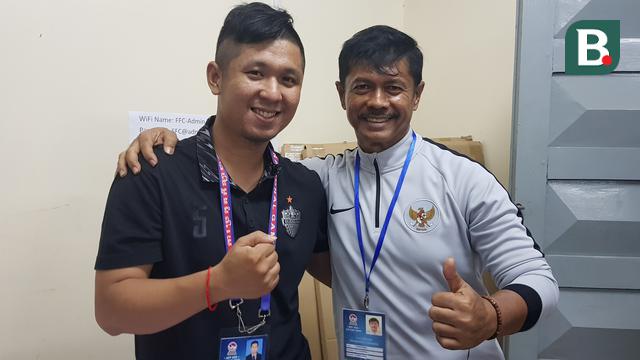 Indra Sjafri bersama jurnalis Kamboja