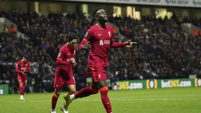 FOTO: Liverpool Melaju ke Perempat Final Piala Liga Inggris