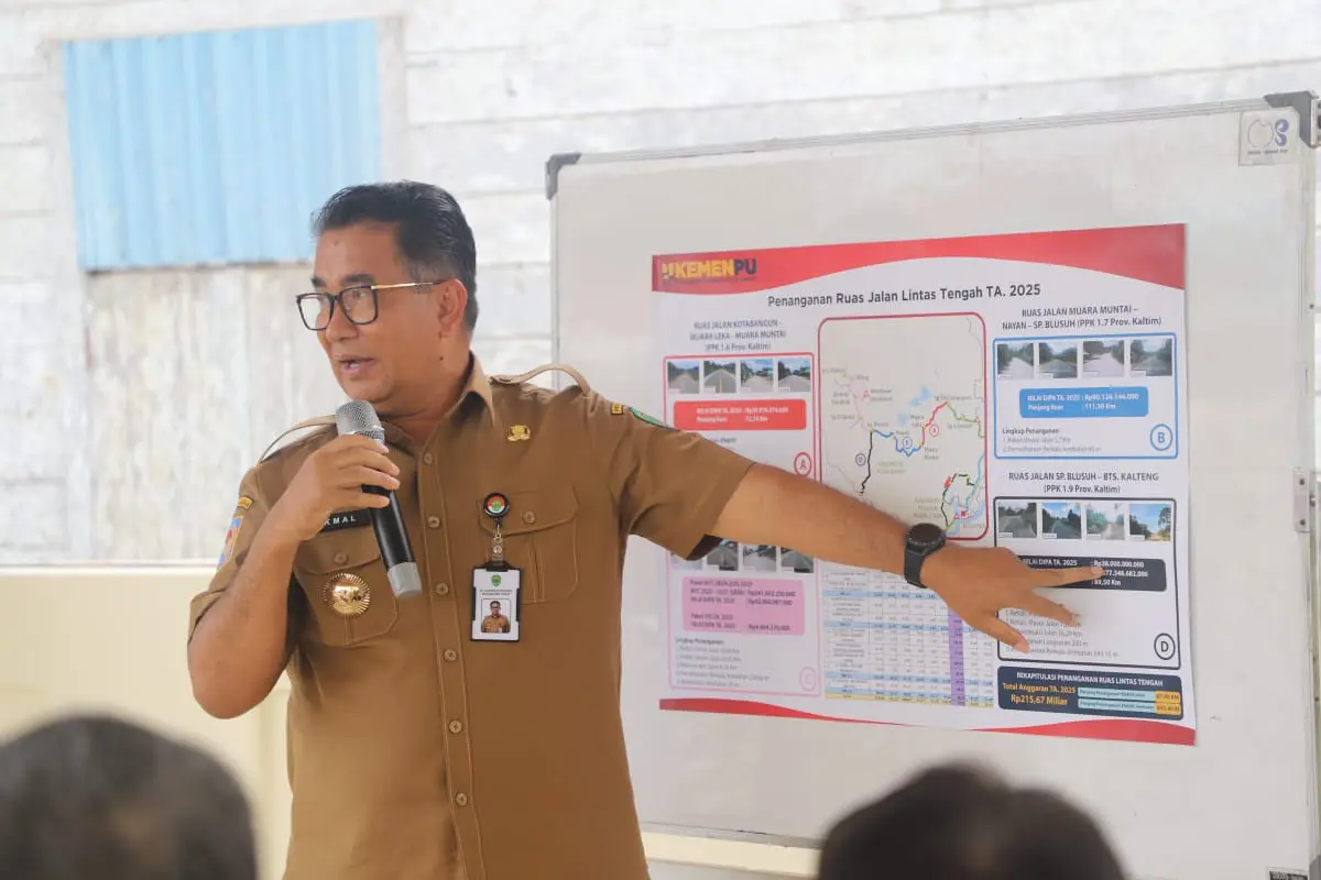Tingkatkan Jalan di Mahulu, Pemprov Kaltim Anggarkan Rp120 Miliar