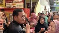 Pramono Anung Blusukan dan Temui Warga di Kawasan Kemang Jaksel