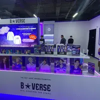 Pameran BTS Imersif The Fact Music Awards Exhibition BSTARVERSE di Jakarta. (Anisha/Fimela)