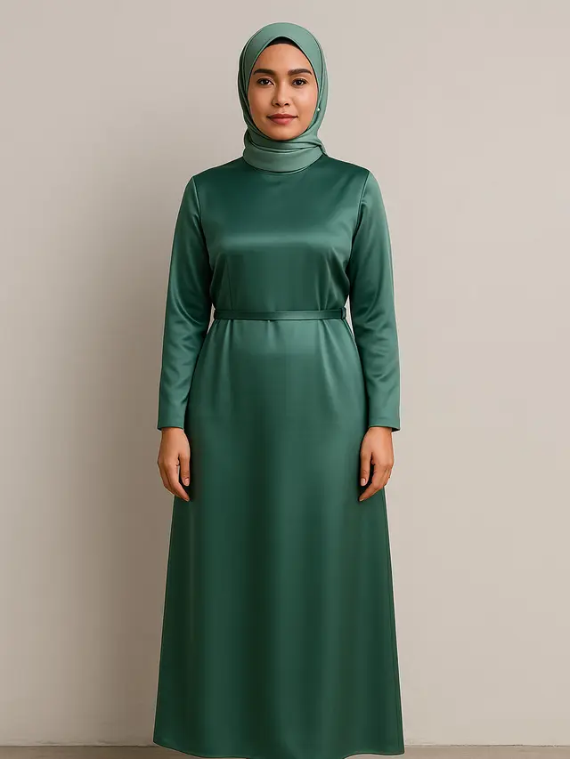 Gamis Kondangan Model Sekarang (Foto: ChatGPT)