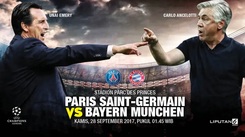 Prediksi Paris Saint-Germain PSG vs Bayern München