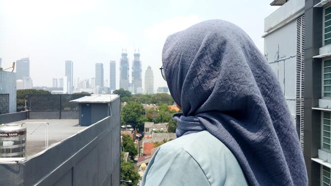 Ilustrasi Hijab. (Liputan6.com/Rita Ayuningtyas)