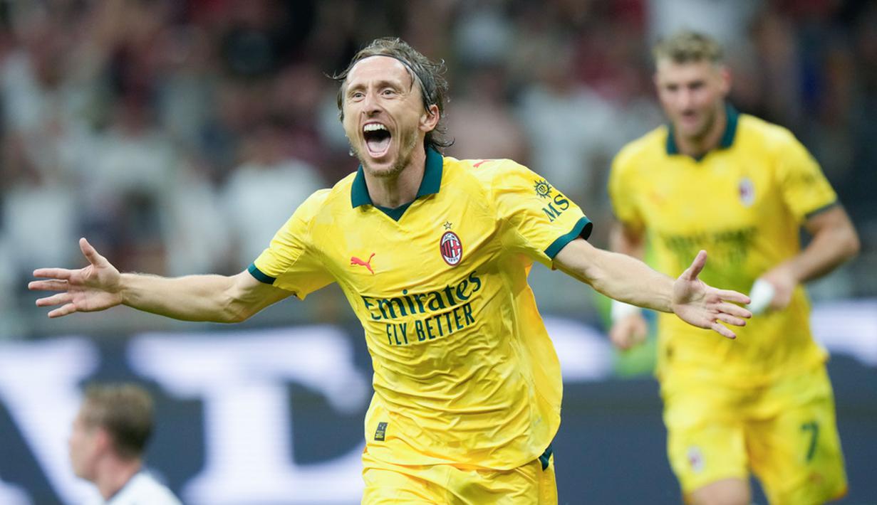 Kemenangan ini membawa Milan naik ke posisi kelima klasemen sementara dengan koleksi enam poin dari tiga pertandingan, sedangkan Bologna tertahan di posisi ke-13 dengan tiga poin, menampilkan persaingan ketat di Serie A musim ini. (AP Photo/Luca Bruno)