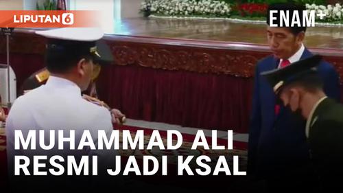 VIDEO: Jokowi Resmi Lantik Muhammad Ali Jadi KSAL Gantikan Yudo Margono