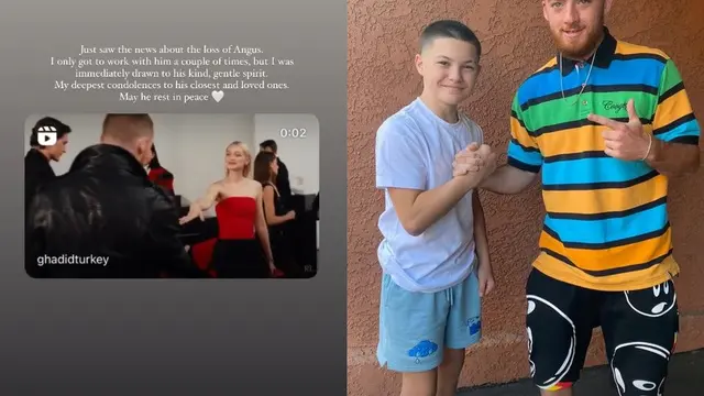 Unggahan seleb tentang Angus Cloud. (Instagram/ gigihadid - onwardwanna)