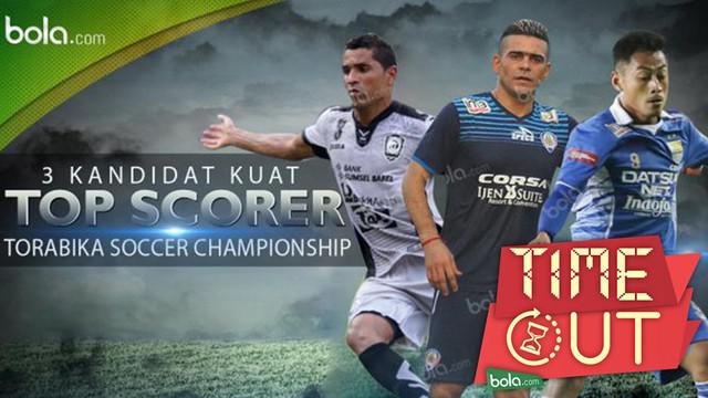 Pagelaran Torabika Soccer Championship (TSC) presented by IM3 Oooredoo akan berlangsung mulai 29 April 2016. Berikut tiga kandidat kuat pemain yang berpeluang merebut gelar top scorer TSC 2016 berdasarkan data statistik Labbola sepanjang 2015-2016.