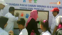 [FOTO] Cuci Tangan Ada Hari Spesialnya Lho..
