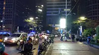 Suasana sekitar GBK usai bubaran Asian Para Games 2018.