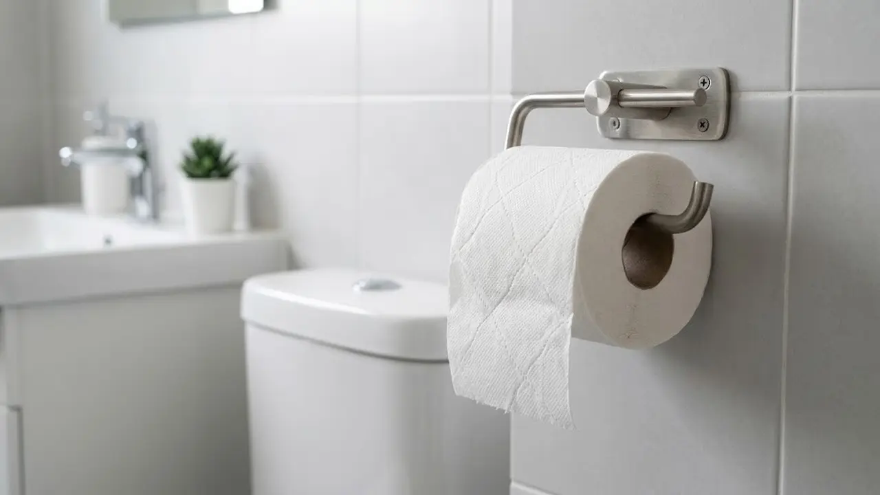 Cara Tepat Menata Tisu Kamar Mandi, Bikin Penggunaan Lebih Mudah