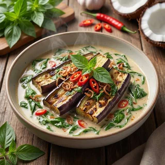 Resep Terong Bakar Santan