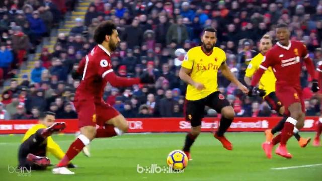 Mohamed Salah dan Roberto Firmino menghuni gol terbaik pekan ke-31 Premier League. This video is presented by Ballball.