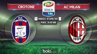 Serie A_Crotone Vs AC Milan (Bola.com/Adreanus Titus)