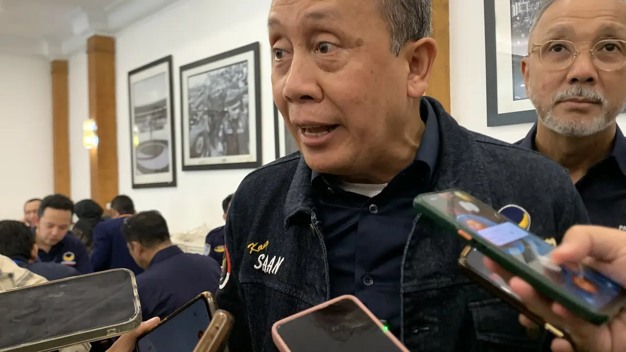 Wakil Ketua Umum Partai NasDem Saan Mustopa (Liputan6.com/Delvira Hutabarat)