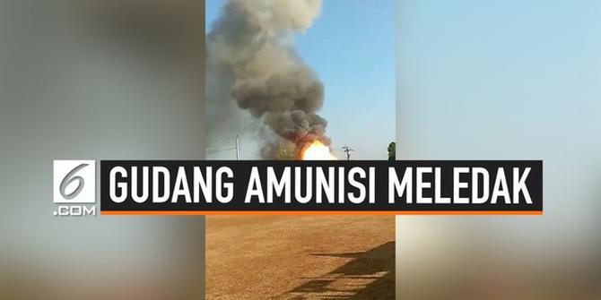 VIDEO: Begini Kronologi Ledakan Gudang Amunisi Brimob Semarang