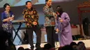 Acara pamitan Jokowi yang dikemas dalam acara silaturahmi Gubernur DKI itu diadakan di Istora Senayan, Jakarta, (16/10/14). (Liputan6.com/Herman Zakharia)