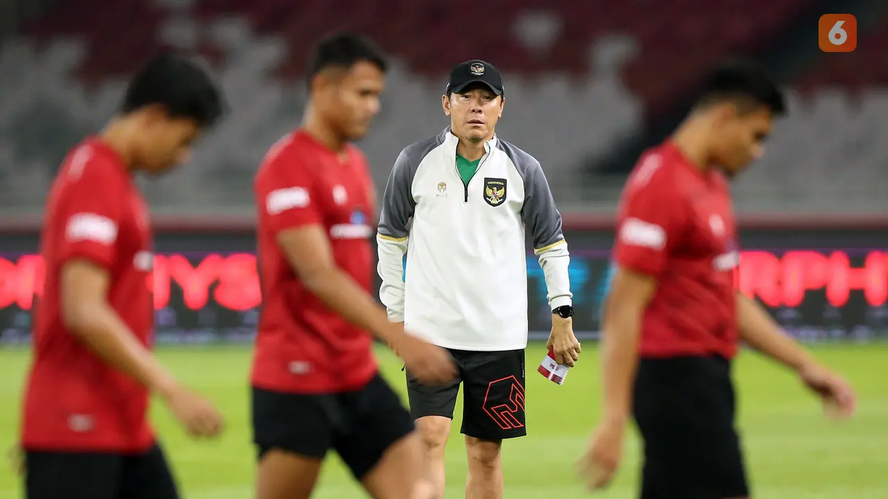 Latihan Resmi Timnas Indonesia Jelang Laga FIFA Matchday Melawan TimnasArgentina
