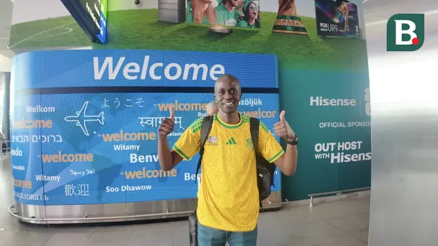Suporter Afrika Selatan