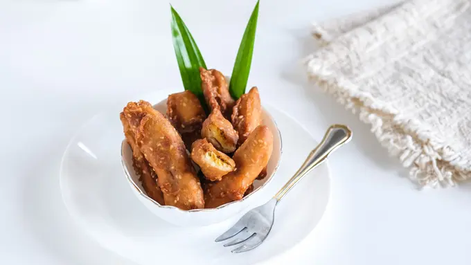 resep pisang goreng wijen crispy