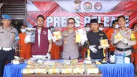 Puluhan Kilo Sabu dari Riau Gagal Beredar ke Jawa, Polisi Tangkap 3 Tersangka