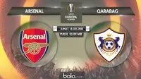Liga Europa 2018 Arsenal Vs Qarabag (Bola.com/Adreanus Titus)