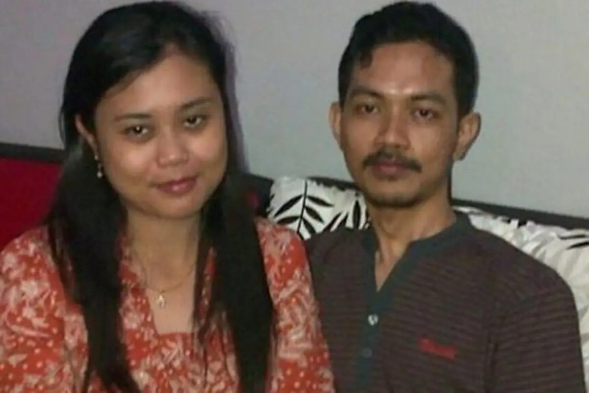 Fidelis dan istri tercinta./Copyright dok. keluarga Fidelis