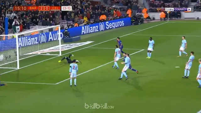 Berita video highlights Copa del Rey 2017-2018, Barcelona vs Celta Vigo, dengan skor 5-0. This video presented by BallBall.