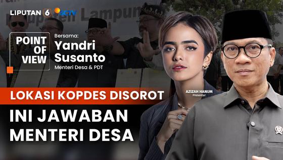 Mendes Yandri Susanto Jawab Polemik Koperasi Desa Merah Putih sambil Panen Anggur untuk MBG
