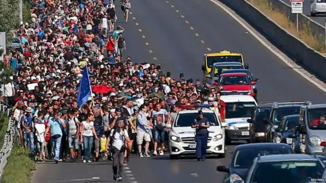 Migran Suriah: Kami Pilih Jalan Kaki 200 Kilometer