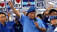 Ketua umum partai Demokrat Susilo Bambang Yudhoyono hari ini mengumpulkan seluruh pengurus DPD partai Demokrat seluruh Indonesia.