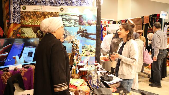 Kegiatan diplomasi budaya oleh KBRI Kuwait City. (Dok: Kemlu RI)