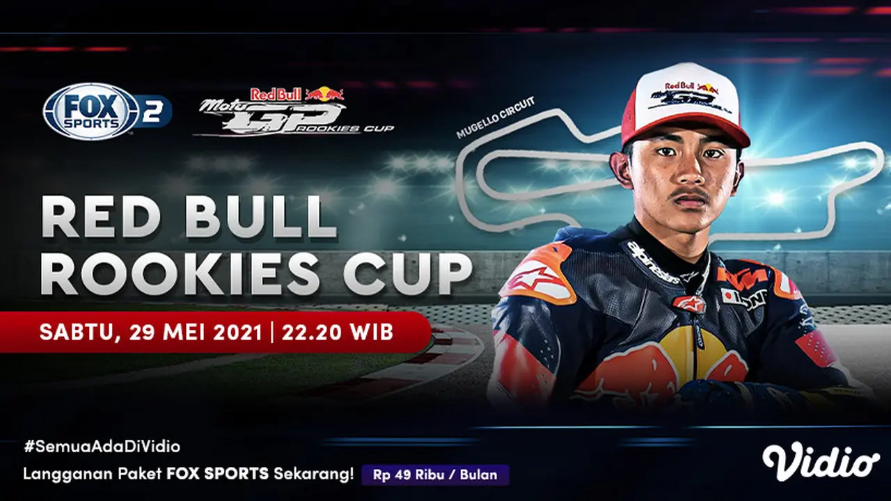 Streaming Red Bull Rookies Cup 2021 Seri Italia di FOX Sports