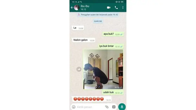 6 Chat Ibu Nyuruh Anak Ini Kocak, Bikin Geleng Kepala