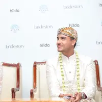 Preskon Pernikahan Raisa - Hamish Daud (Adrian Putra/bintang.com)