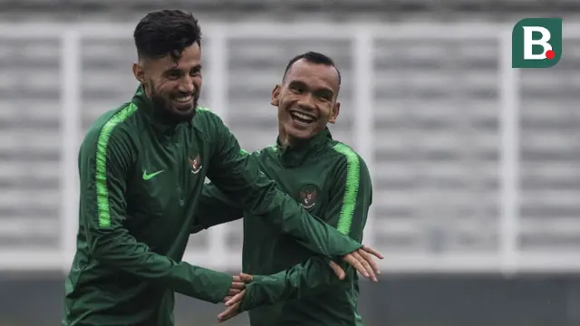 Latihan Timnas Indonesia
