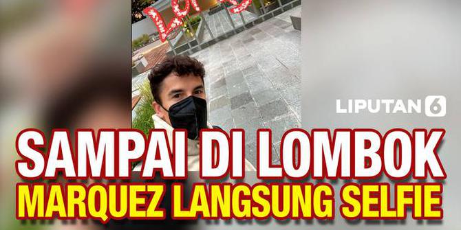 VIDEO: Marc Marquez Tiba di Indonesia, Selfie di Lombok hingga Dikejar Fans