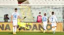 Gelandang Inter Milan, Arturo Vidal, mencetak gol lewat tendangan penalti ke gawang Fiorentina pada laga Coppa Italia di Stadion Artemio Franchi, Rabu (13/01/2021). Inter Milan menang dengan skor 2-1. (Jennifer Lorenzini/LaPresse via AP)