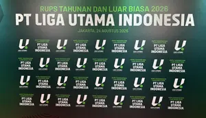PT Liga Utama Indonesia Gelar RUPS, Kick-off Championship 2026/2027 pada 11 September