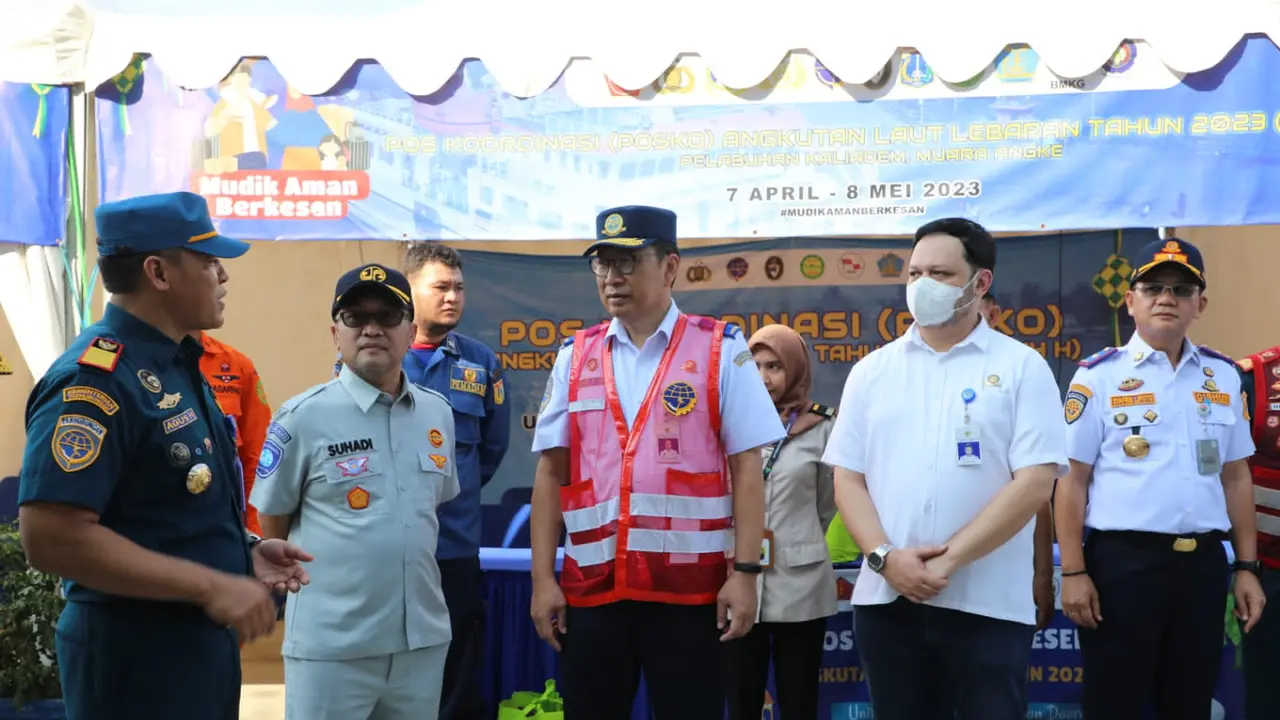 Kementerian Perhubungan mencatat ada ribuan masyarakat yang berwisata ke Kepulauan Seribu dalam momen libur lebaran kali ini