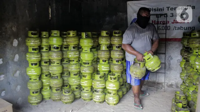 FOTO: Stok Elpiji 3 Kilogram Aman hingga Seminggu Setelah Idul Fitri