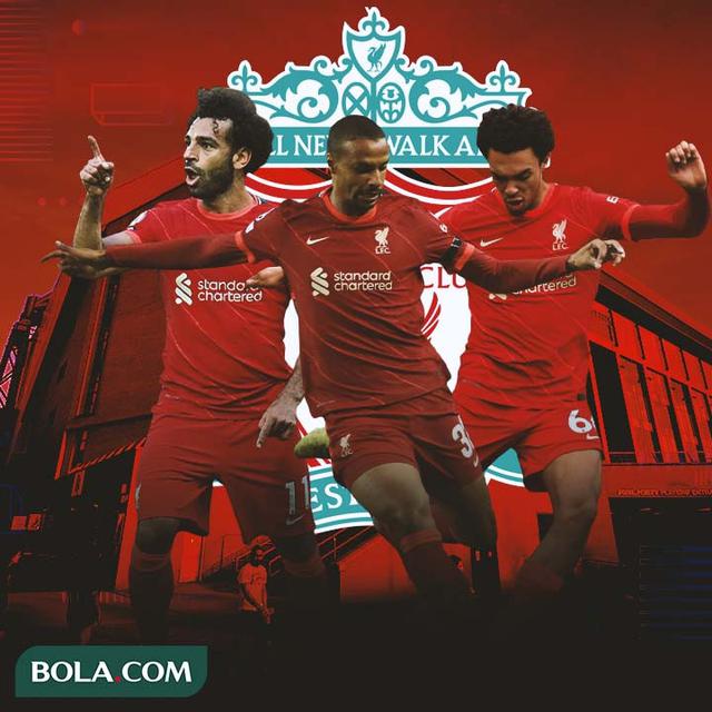 Liverpool - Mohamed Salah, Joel Matip, Trent Alexander-Arnold