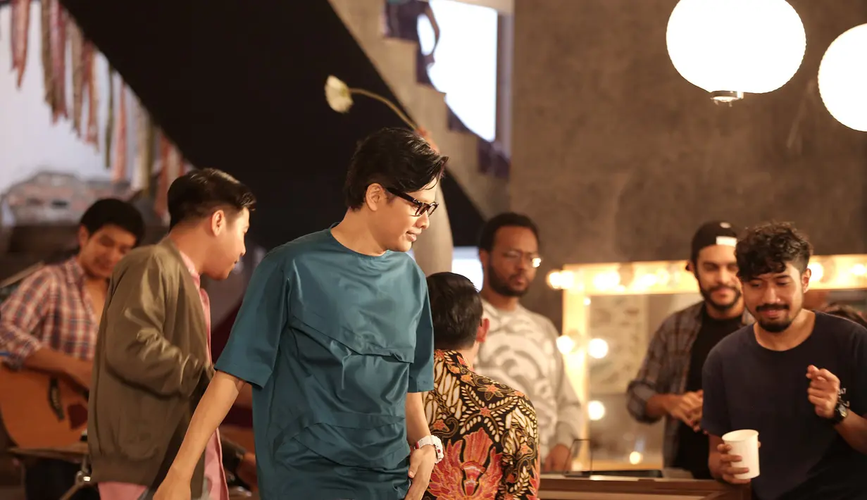 Berbeda dengan pembuatan video klip sebelumnya, Armand bisa berlatih selama tiga hati. Sedangkan kali ini, aktingnya benar-benar diuji. (Galih W. Satria/Bintang.com)