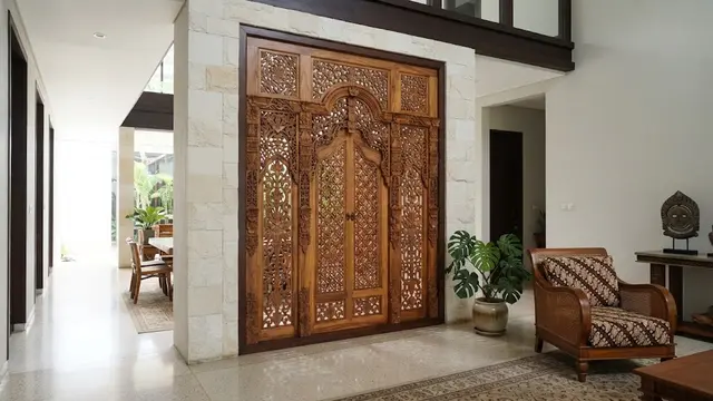 Model Ventilasi Jendela dari Kayu