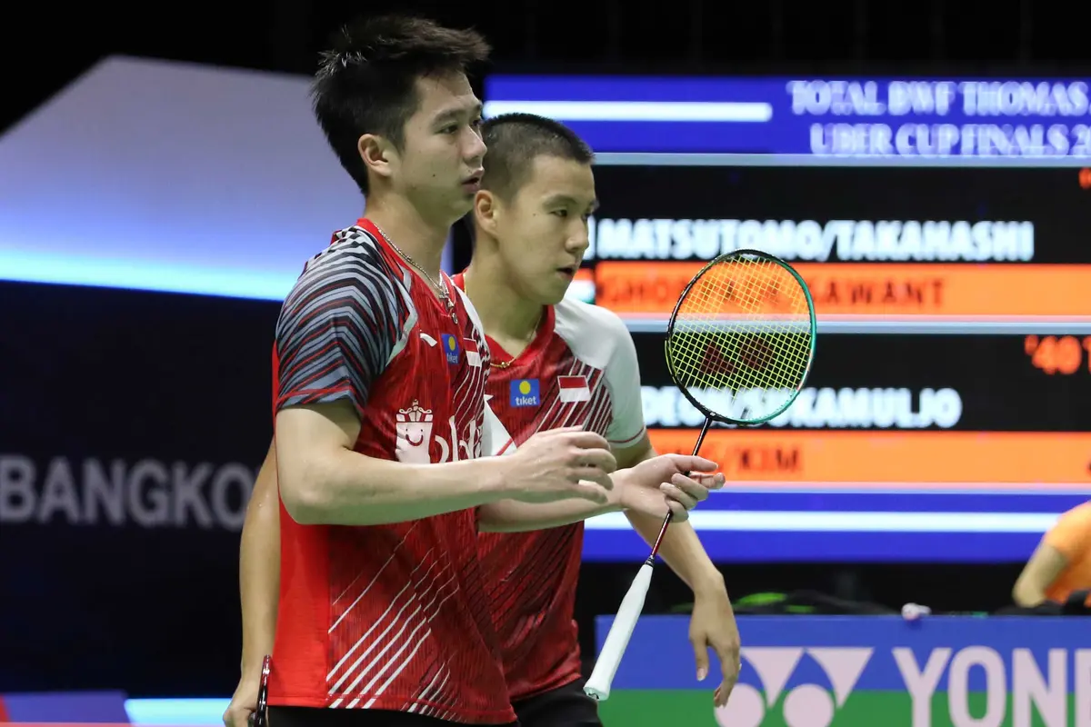 Kevin Sanjaya Sukamuljo/Marcus Fernaldi Gideon, Piala Thomas 2018